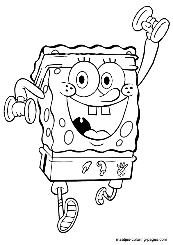 Sponge Bob kolorowanki
